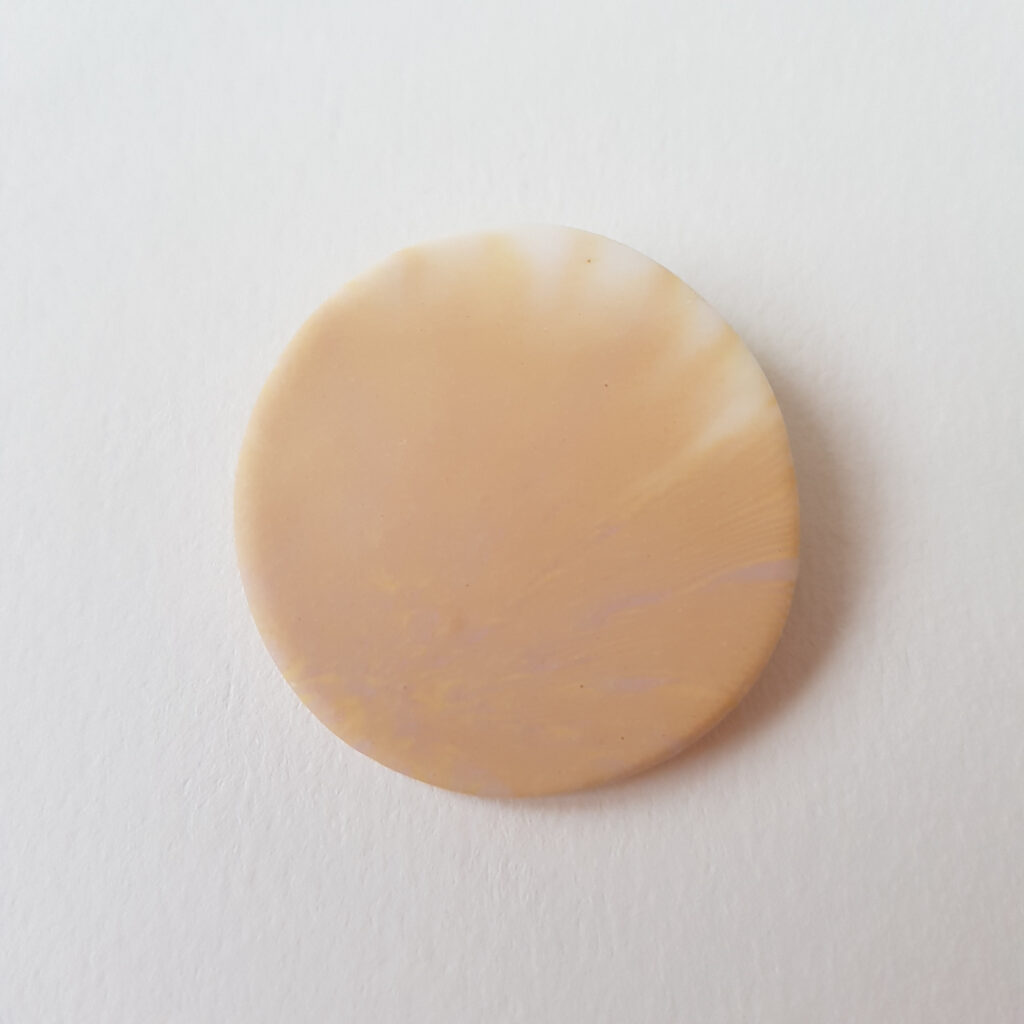 Broche Murmure d'eau orange C
