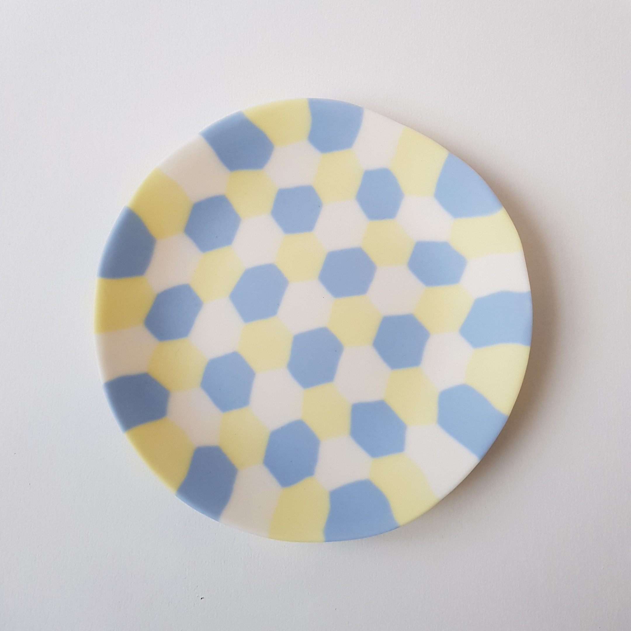 écaille de tortue vert foncé noir porcelaine assiette