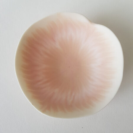 Coupelle Murmure d'eau, rose pastel, orange