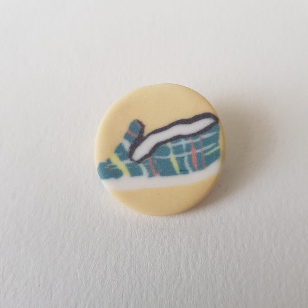 Broche Pantoufle Charentaise