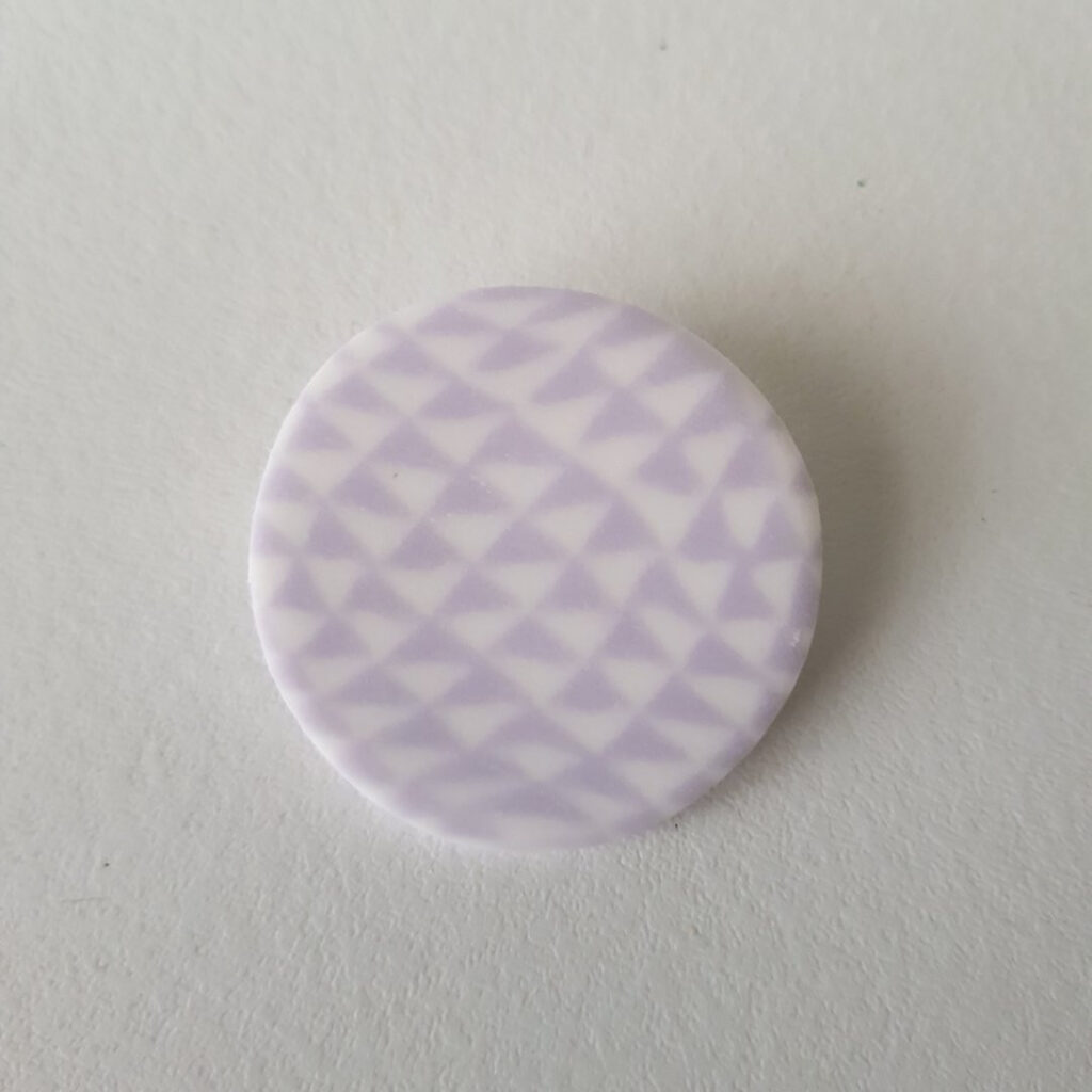 Broche Ecailles, Mauve