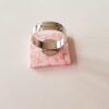 Bague carrée, Asanoha, rose – Image 2